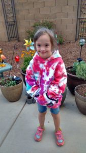 Tie dyed hoodie