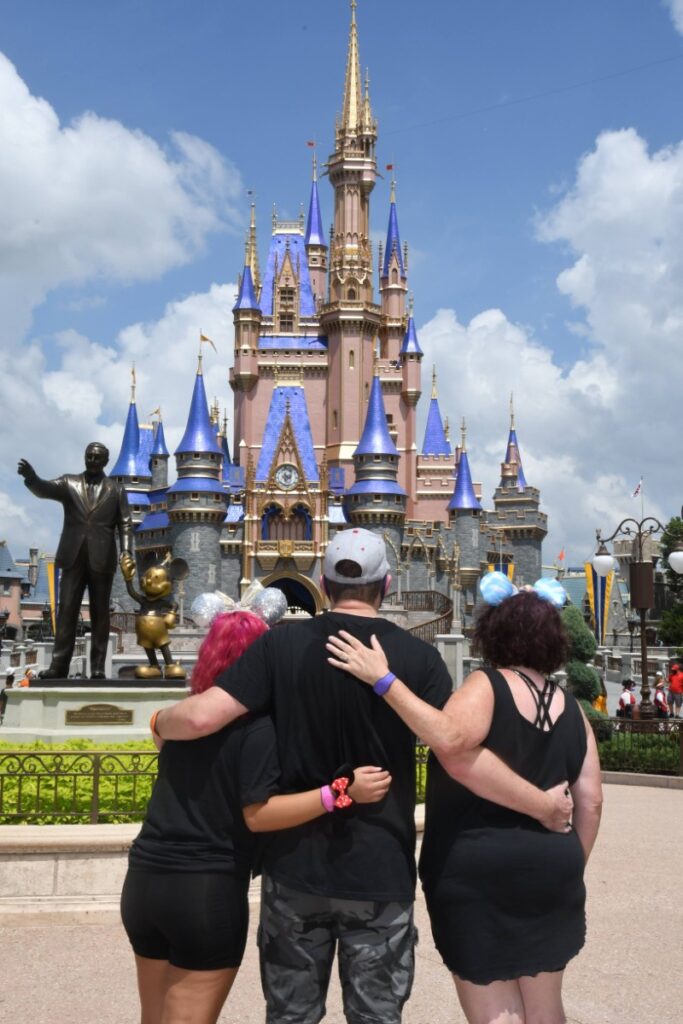 Cinderella Castle at Disney representing hope in hard seasons and God’s faithfulness.